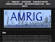 Tablet Screenshot of amrig.org